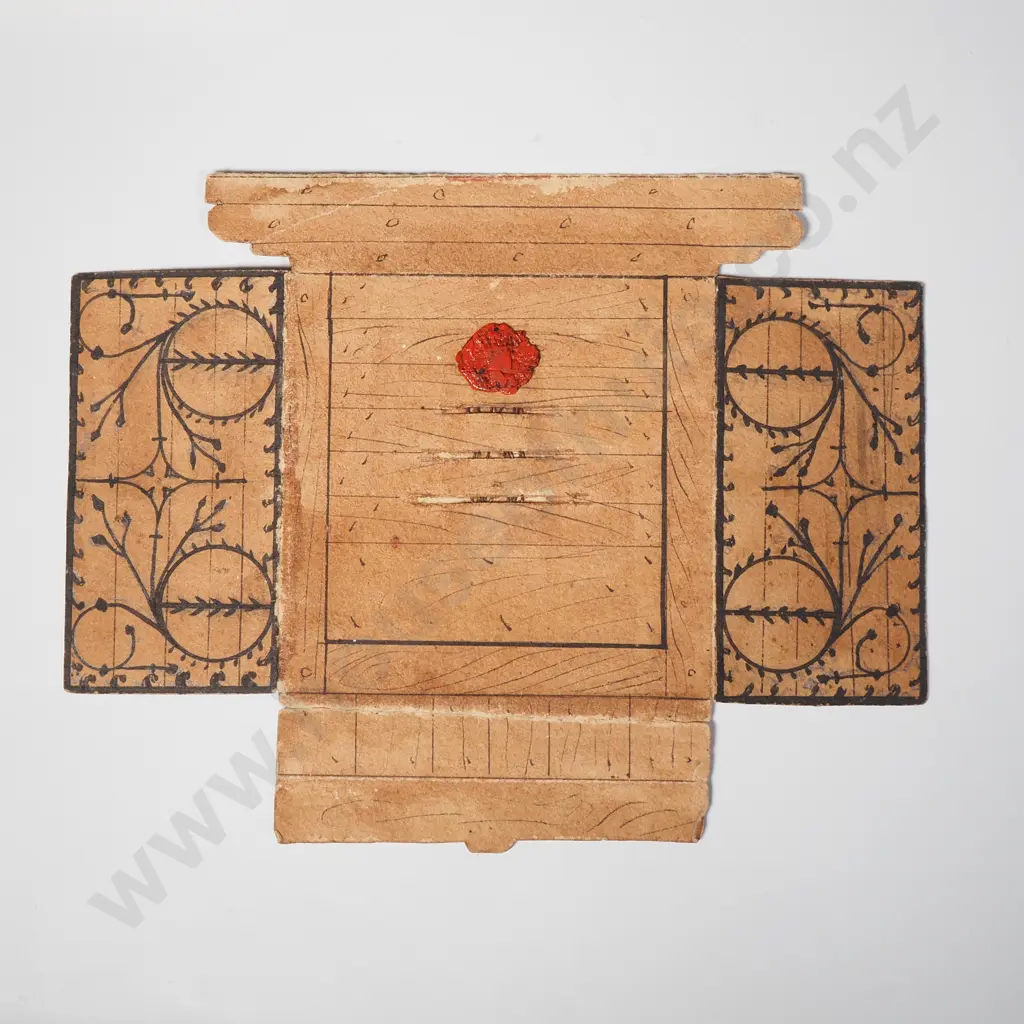 Shred Of Gold From A Cape Worn By Thomas A Becket - Originally the Property Of Colonel Alexander Lean Inherited From Image 1++