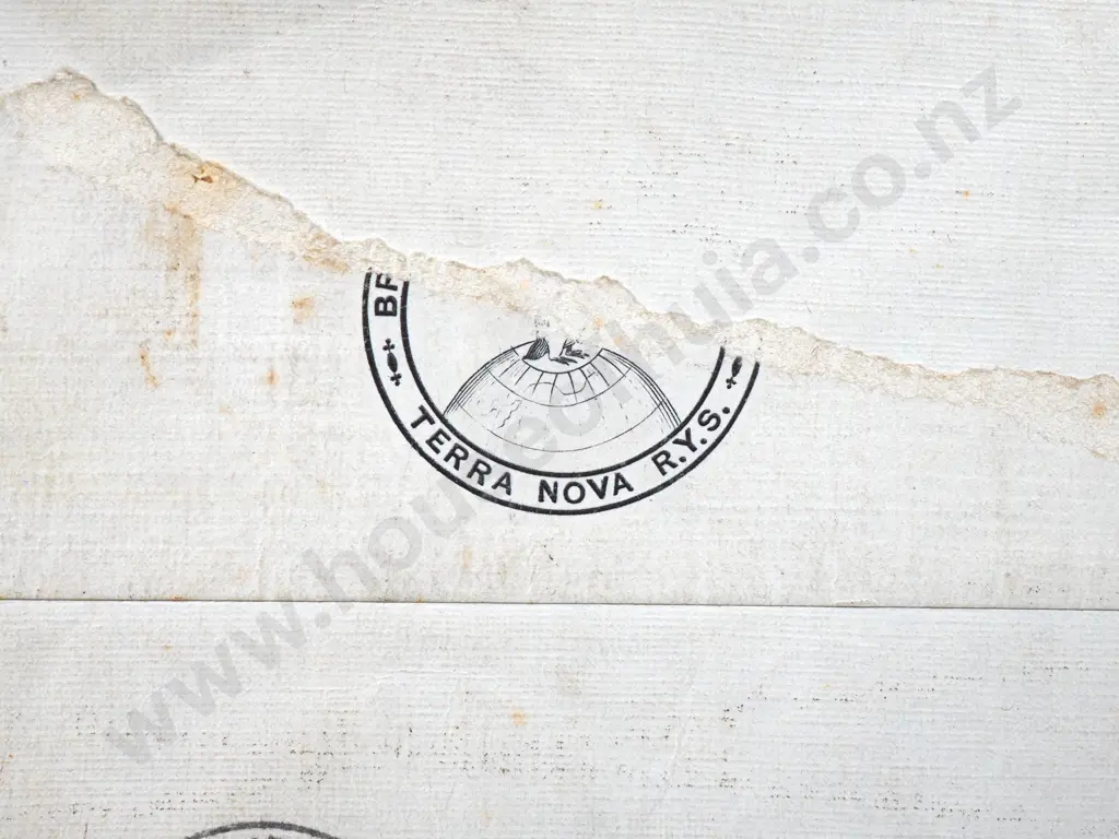 British Antarctic Expedition Terra Nova Envelope & Letter (Stamp Removed) Sent From Victoria Land 9 Sept 1911 Image 1++