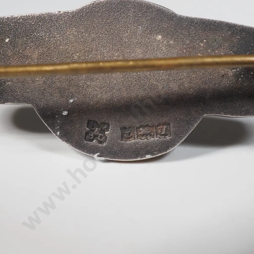 Sterling Silver Bentley Brooch Image 1++