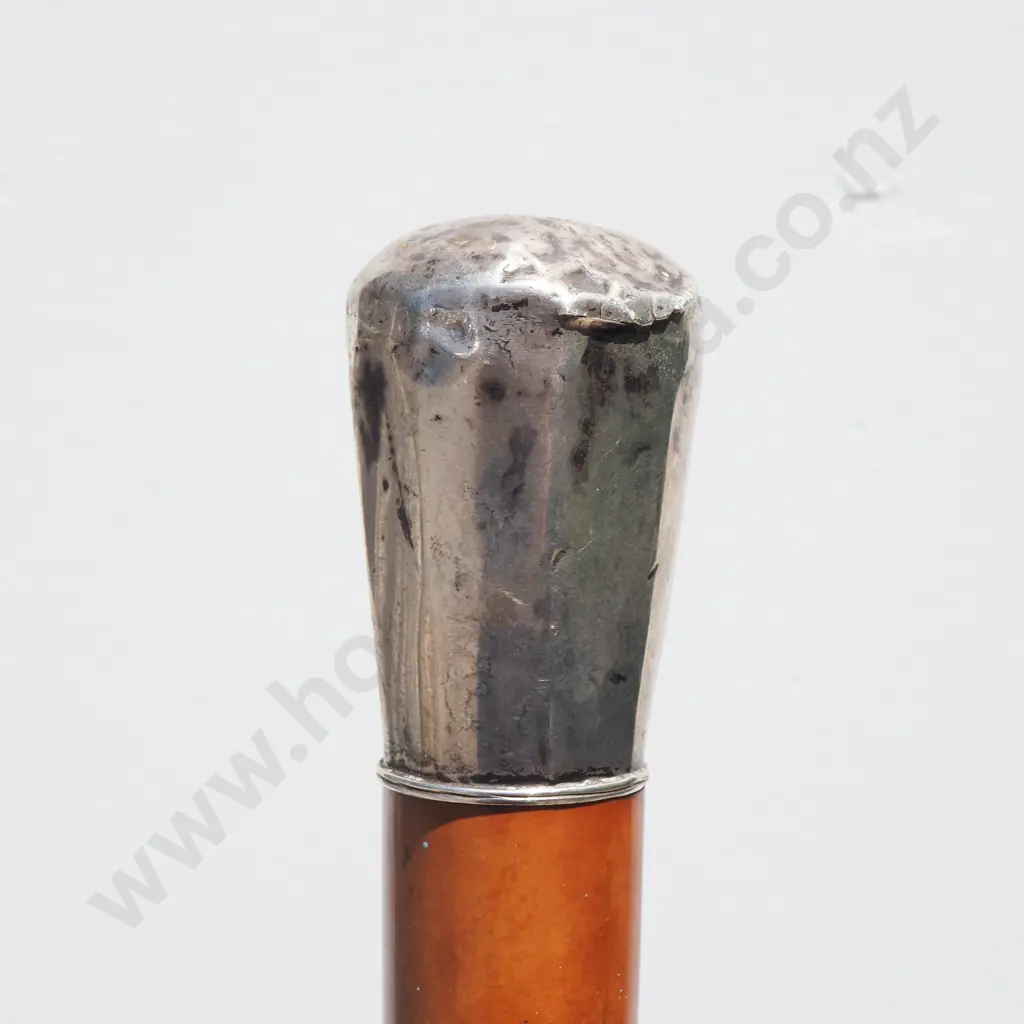 Sterling Silver Capped Walking Stick Image 1++