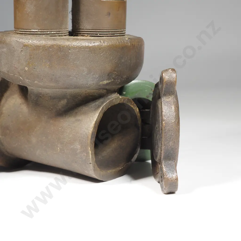 Large Brass Train Whistle & Antique Train Book "Swingles Modern Locomotive Engineering Handy Book" Image 1++