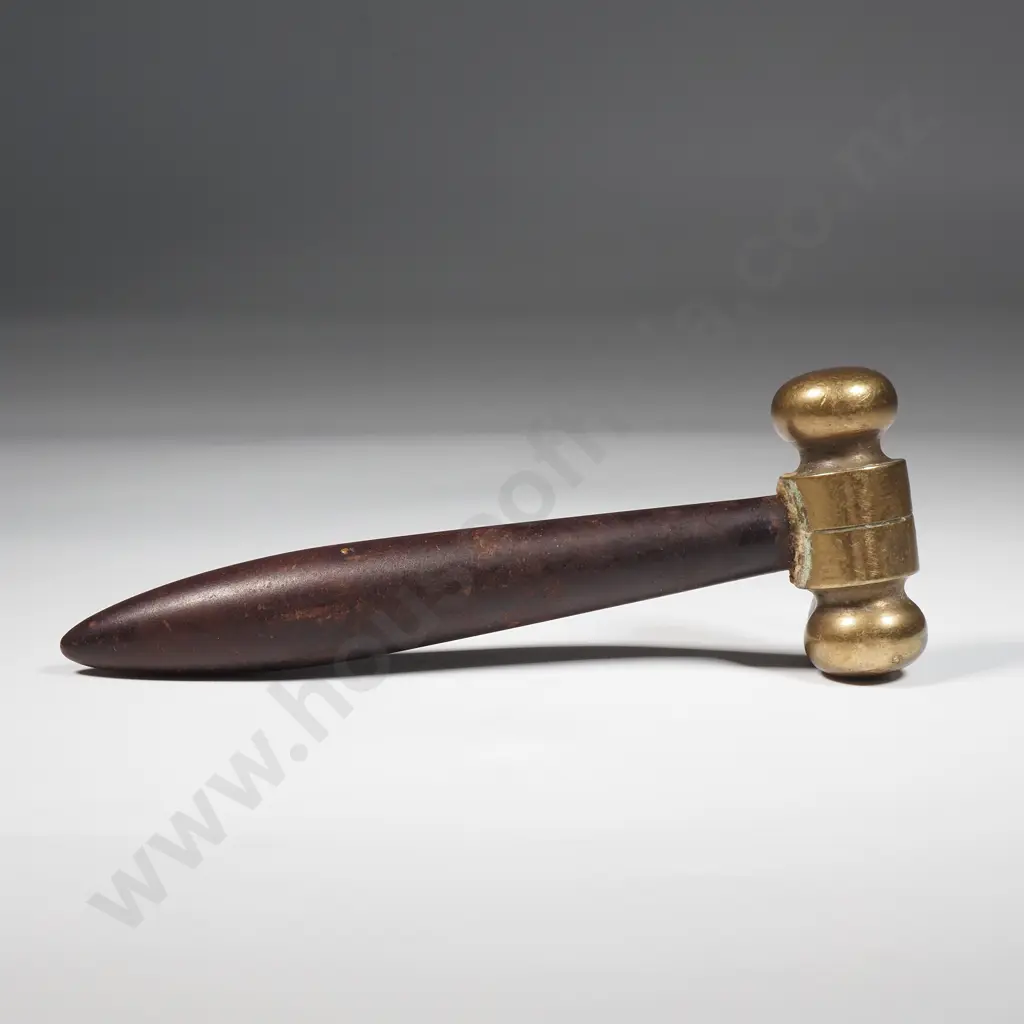 Vintage Ball-Peen Hammer - Also Known As A Machinist Hammer Image 1++