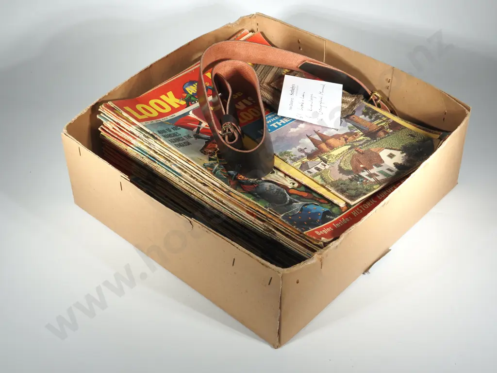 Large Assorted Lot of Look & Learn Comics - Soviet Belt & WW2 Sergants & Corporals Patches Image 1++