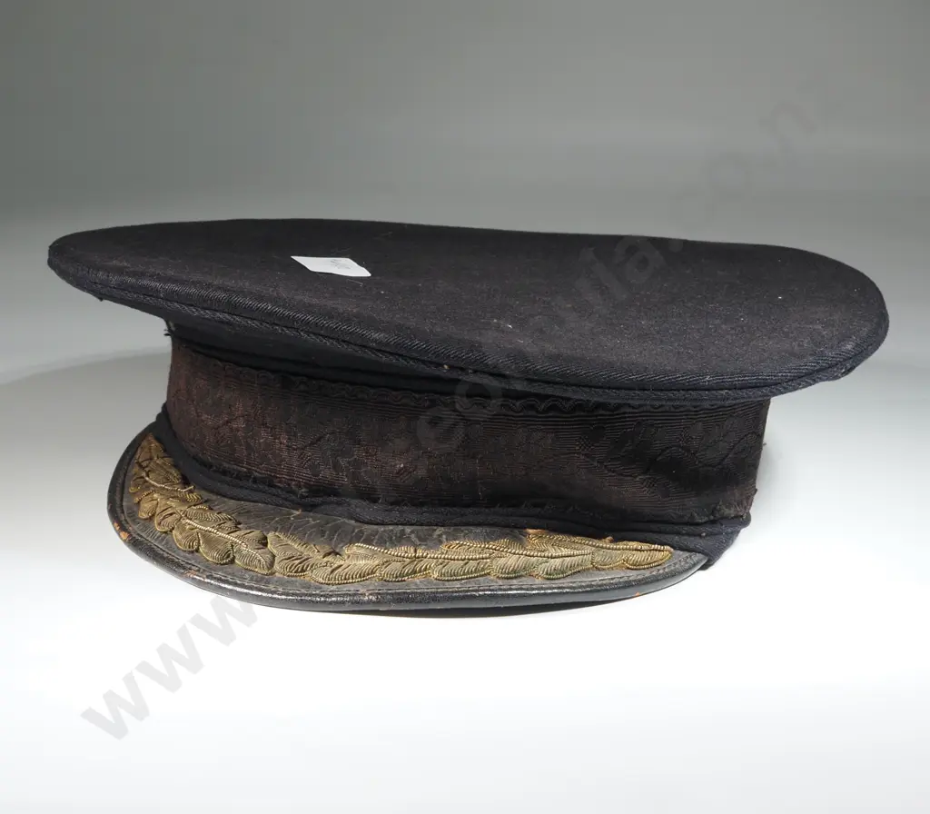 19th Century Officers Dress Uniform w Austrian Knotting & Peaked Cap - Substantial Mothing Throughout Image 1++