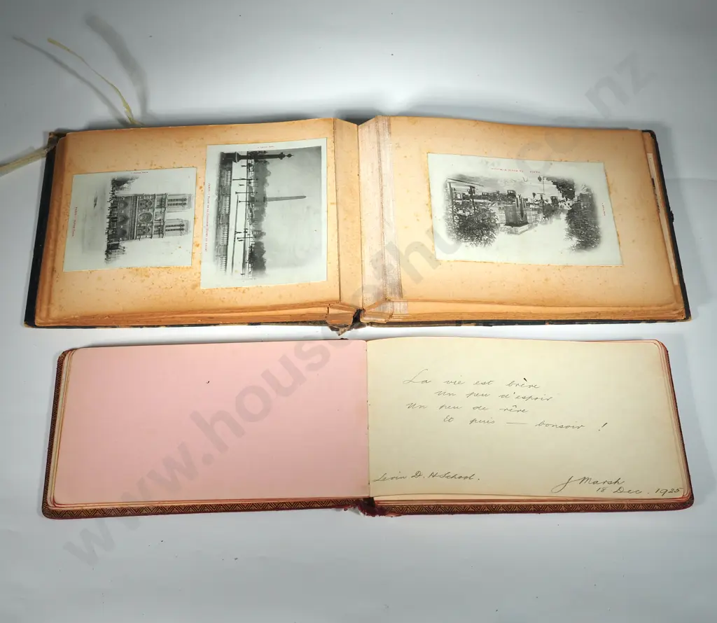 Vintage Photograph Album & An Autograph Album  Image 1++