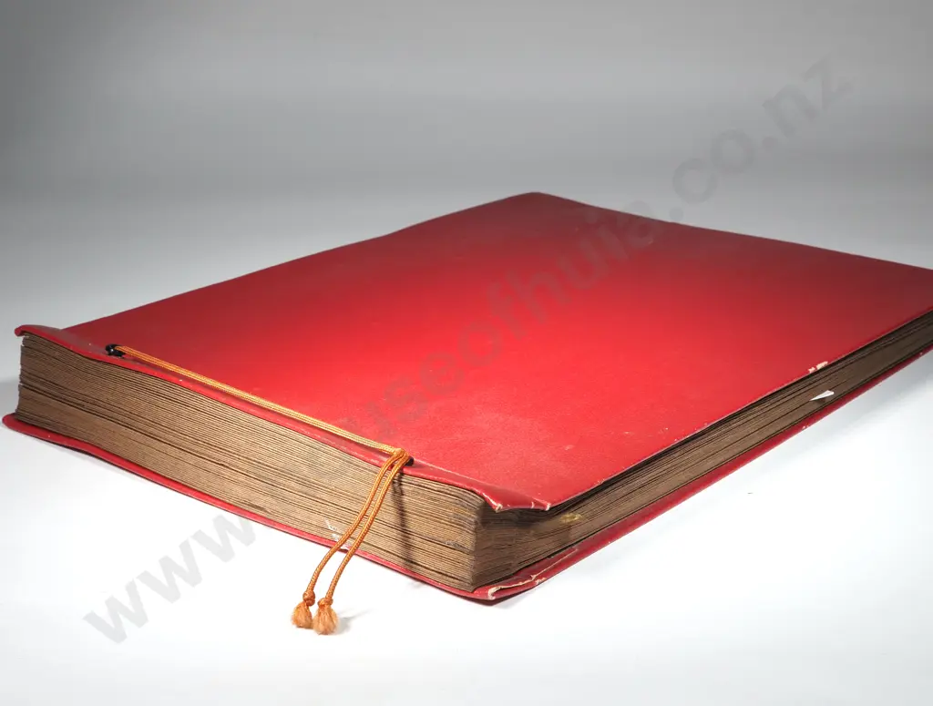 Album Containing A Collection Of Vintage NZ First Aid Covers & Stamps Beginning 1937 Image 1++