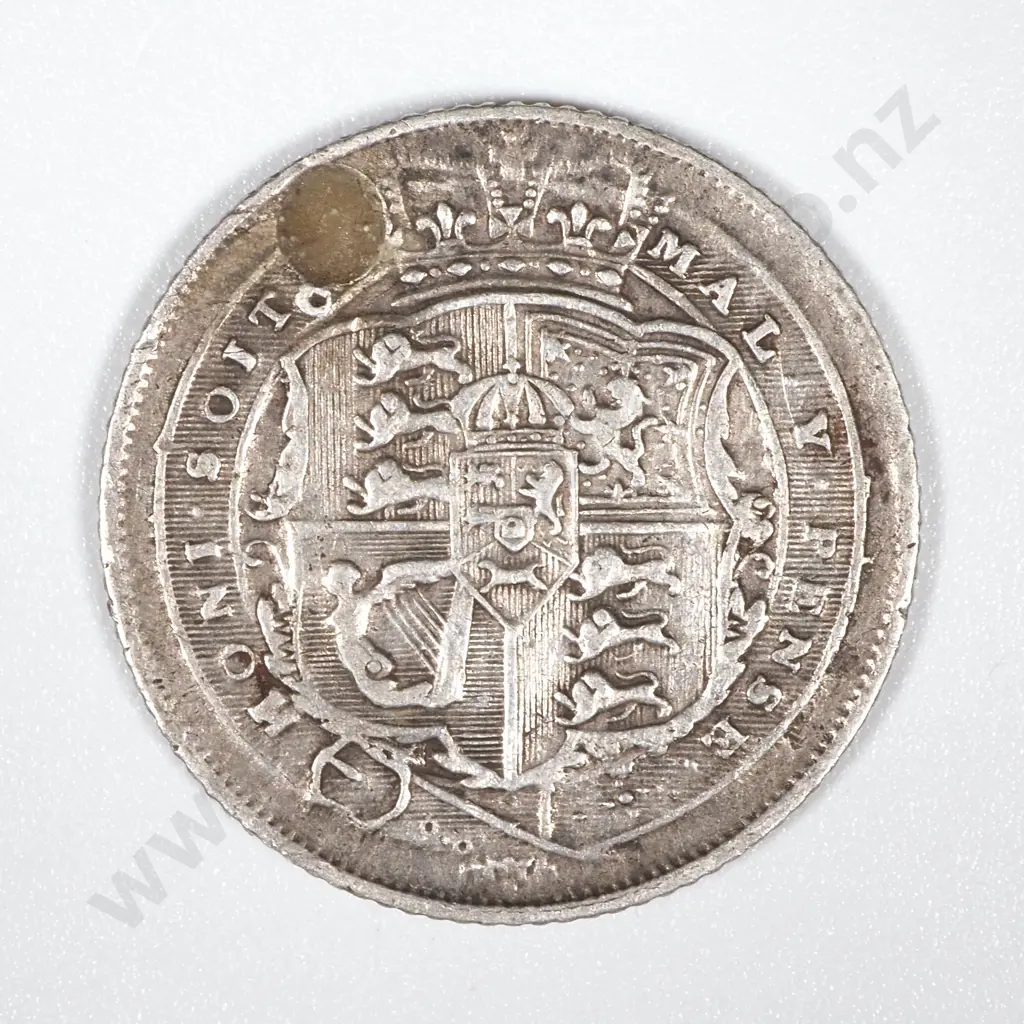1816 United Kingdom Six Pence - Nice Details - Holed  Image 1++
