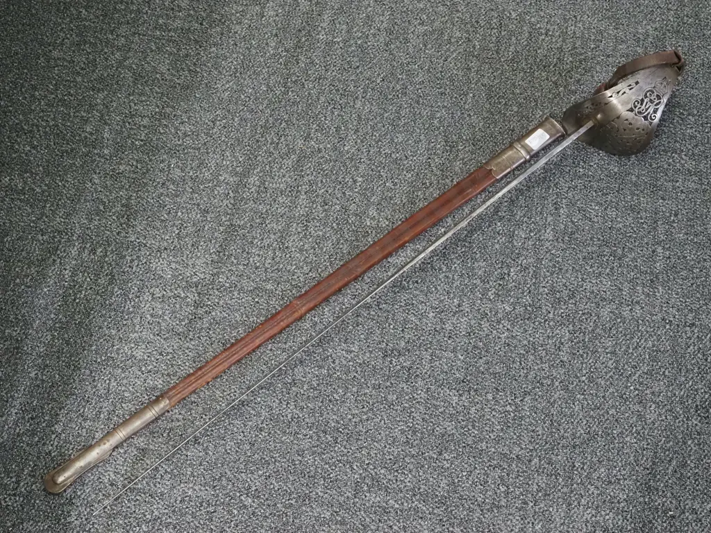 1897 Pattern Officers Sword George 5 Wilkinson - Reinforced Scabbard  Image 1++