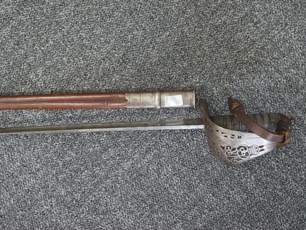 1897 Pattern Officers Sword George 5 Wilkinson - Reinforced Scabbard  Image 1++