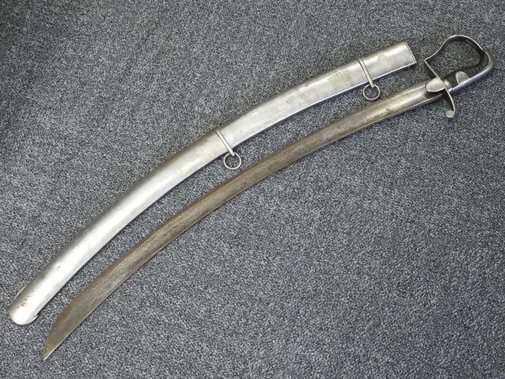 1797 Pattern Light Cavalry Sabre Marked Thomas Craven - Blade Pitted, but good for its age Image 1++