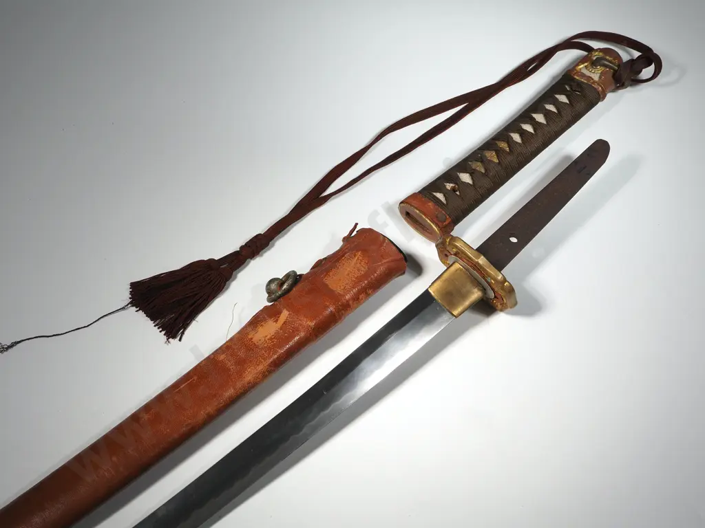 Japanese WWII Gunto w Edo Period Blade Image 1++