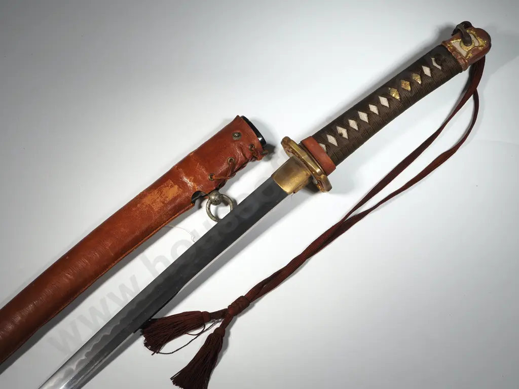 Japanese WWII Gunto w Edo Period Blade Image 1++