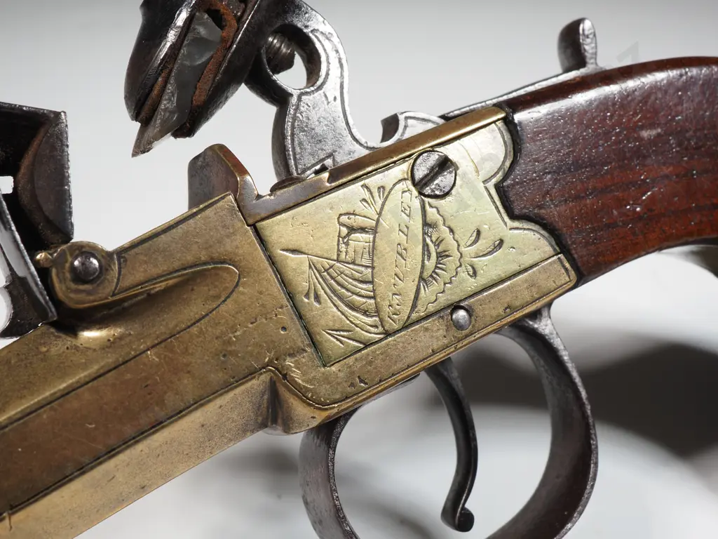 18th Century English Blunderbuss Pistol by Knubley - London w Birmingham Proof Marks Image 1++