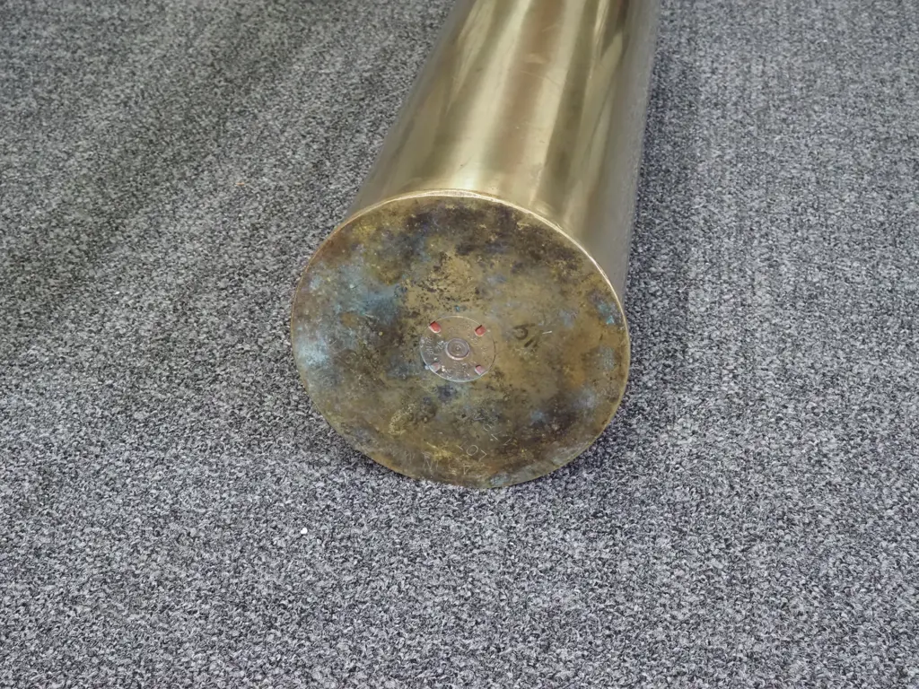 4.5 inch Brass shell ex NZ Navy Image 1++