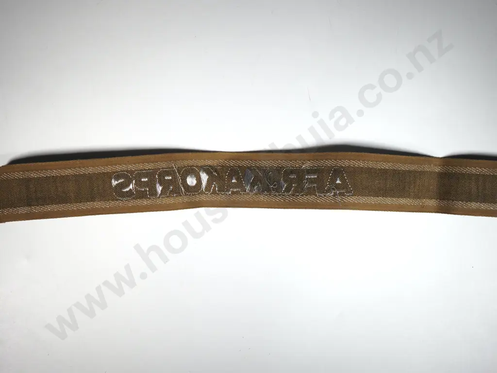WW2 German Afrika Krop Cuff Title  Unused & Full Length  Image 1++