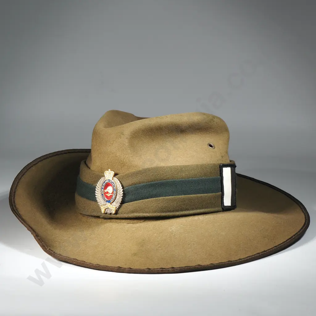RNZIR 1980s Felt Infantry Hat w Some Light Mothing  Image 1++