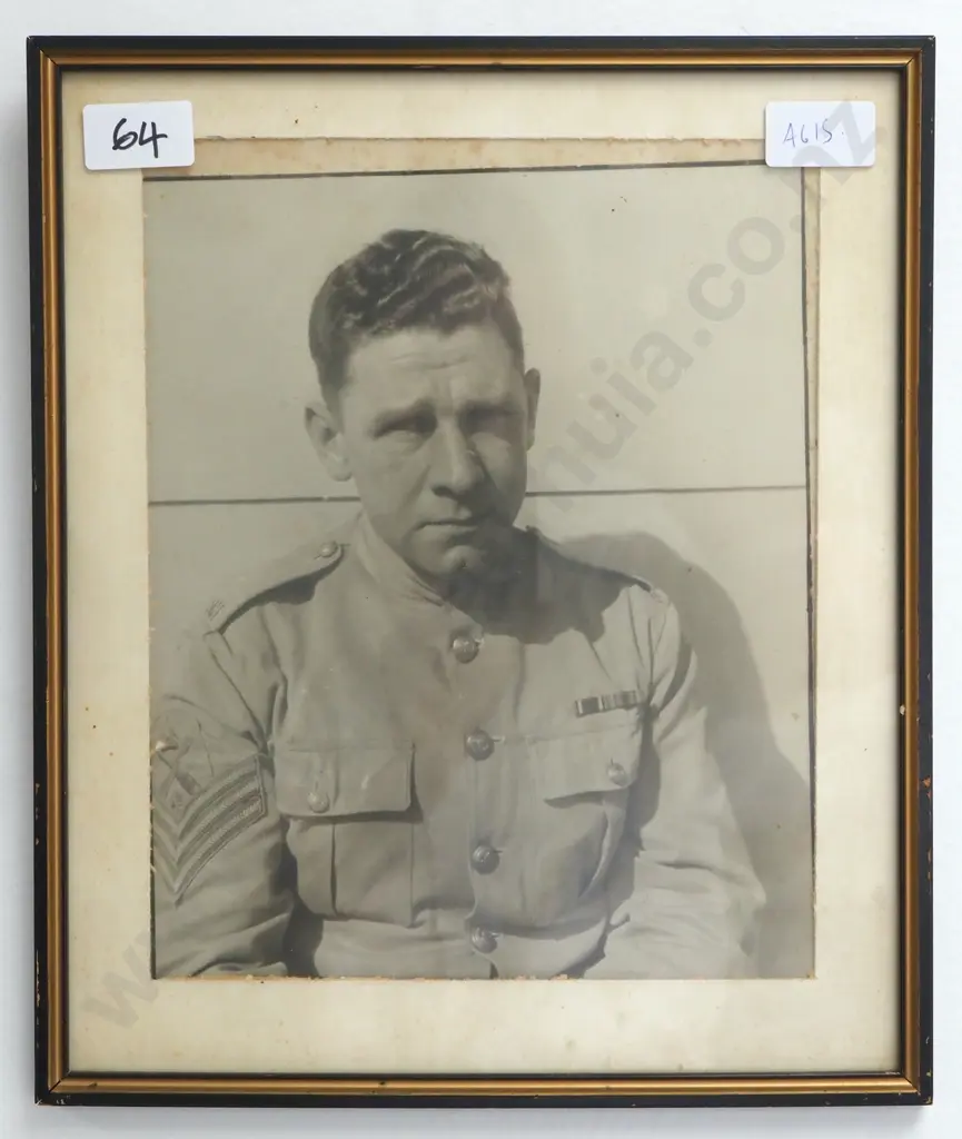 WW1 Royal Marines Swagger Stick w Silver Plated Brass Pommel, Brass Ferrel, Wooden Shaft & Two Photographs Image 1++