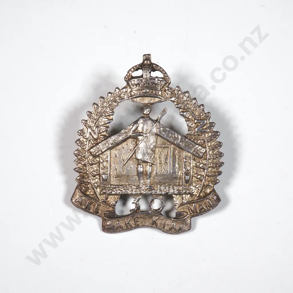 Sterling Silver 30th Reinforcement Sweetheart Badge Image 1++