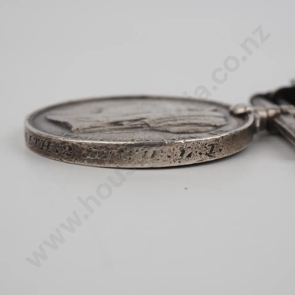 1882 Egypt Medal w Tel-E-Kebir Clasp named to 2742 Drummer J Smith 2nd High L I  Image 1++