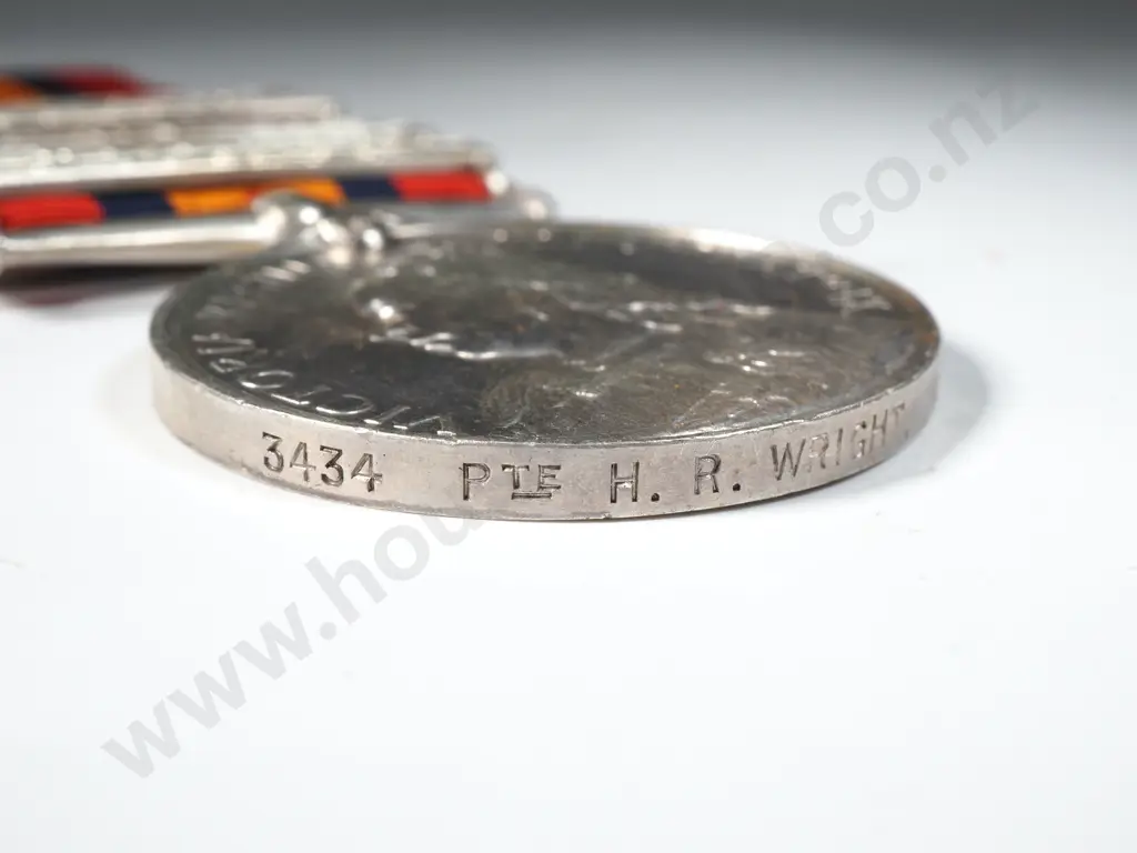 QSA to Hercules "Bumper" Wright - 6th Contingent & In the 1907-08 Rugby League Tour of United Kingdom & Australia Image 1++