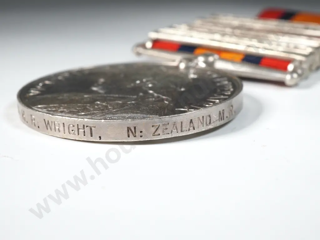 QSA to Hercules "Bumper" Wright - 6th Contingent & In the 1907-08 Rugby League Tour of United Kingdom & Australia Image 1++