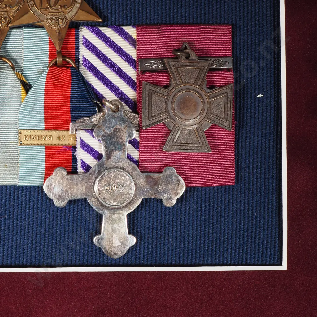 Wing Commander J B Nicolson VC DFC RAF. A Jewellers Copy - Excellent Example - The Rest of the Medals INCL ACE are Real Image 1++