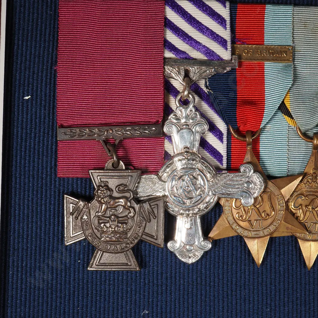 Wing Commander J B Nicolson VC DFC RAF. A Jewellers Copy - Excellent Example - The Rest of the Medals INCL ACE are Real Image 1++
