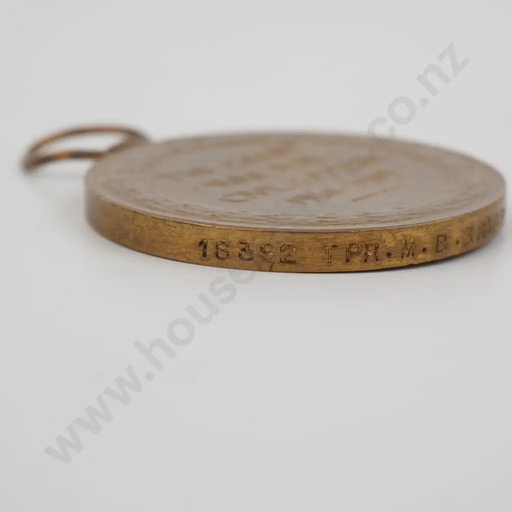 WW1 Victory Medal to 18392 TPR M B Bradshaw  Image 1++