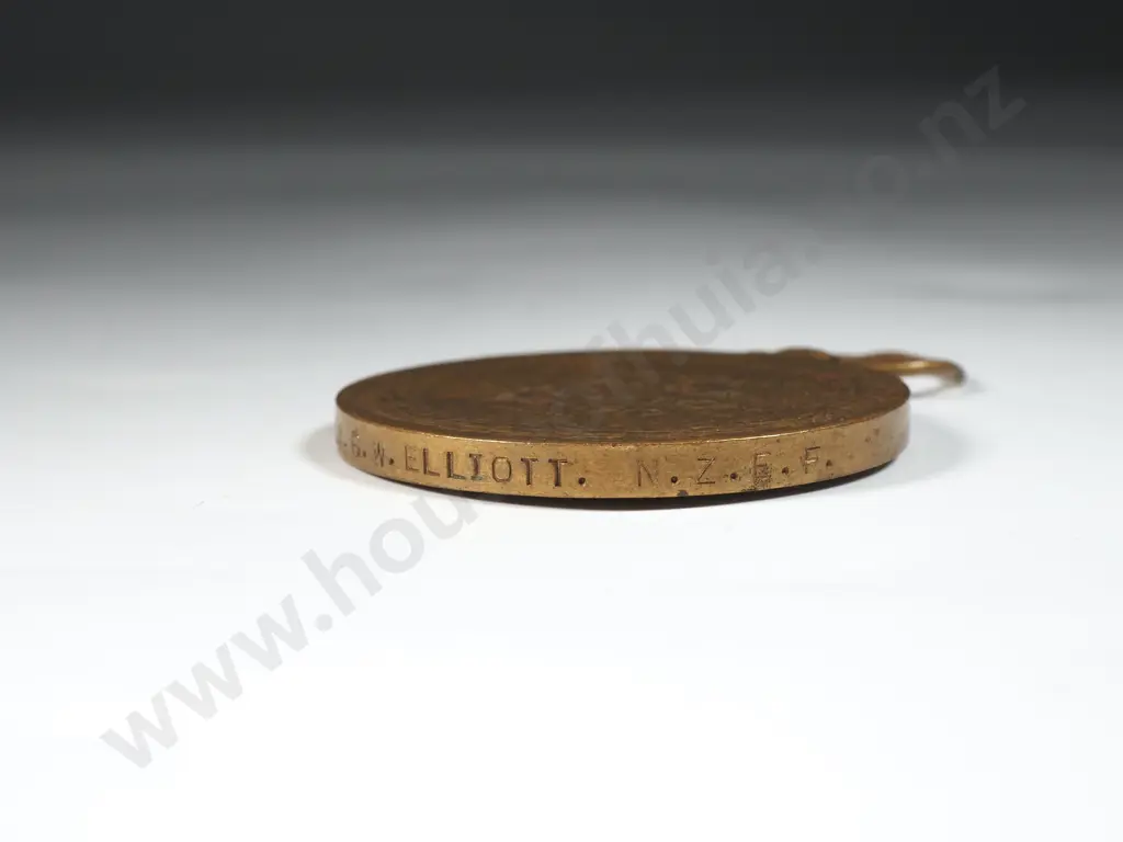 WW1 Victory Medal to 45790 RFLM C W Elliot  Image 1++