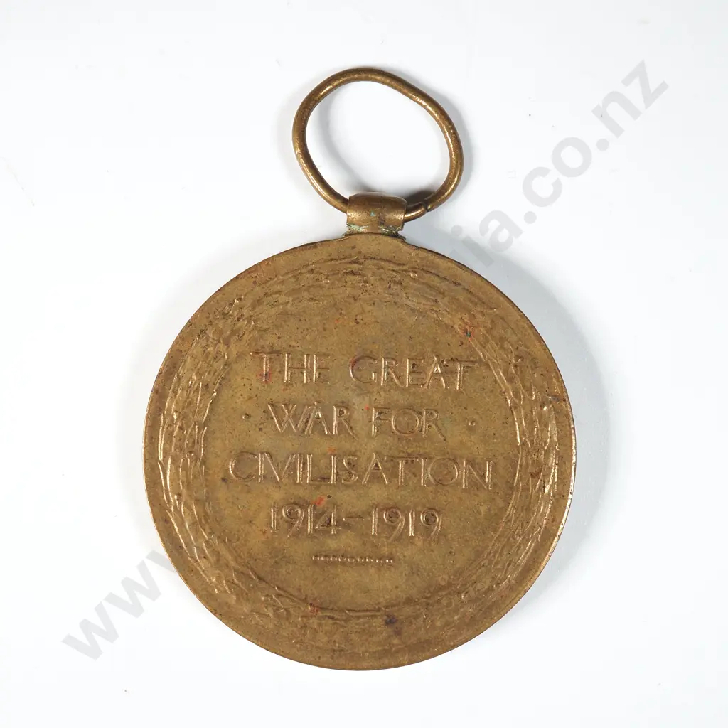 WW1 Victory Medal to 45790 RFLM C W Elliot  Image 1++