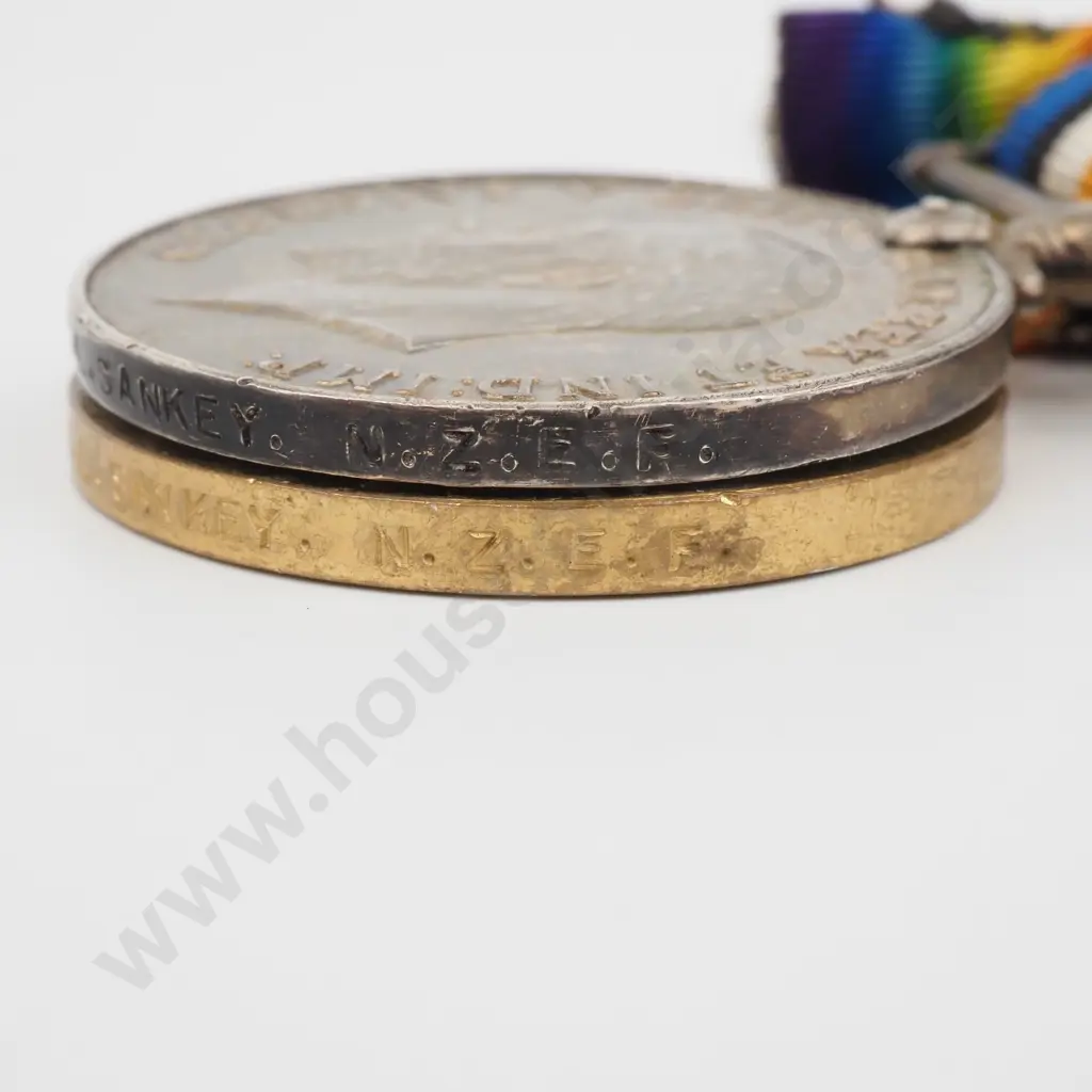 WW1 Pair to 49848 Pte Edward Sankey NZEF  Image 1++