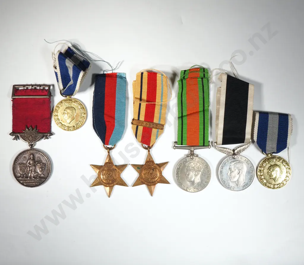 WW2 Medal Group & UFBA Medal to 9529 D W Mclean  Image 1++