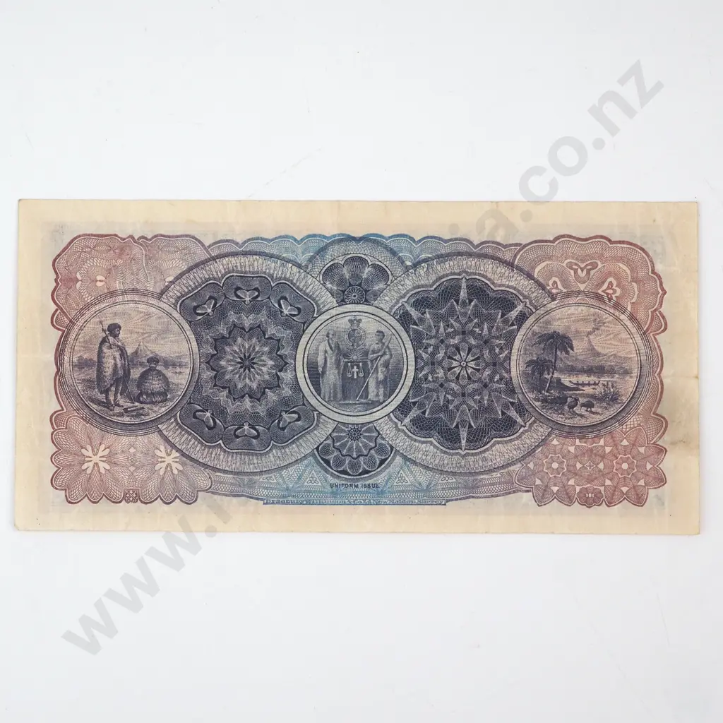 1925 Bank of New Zealand One Pound Image 1++