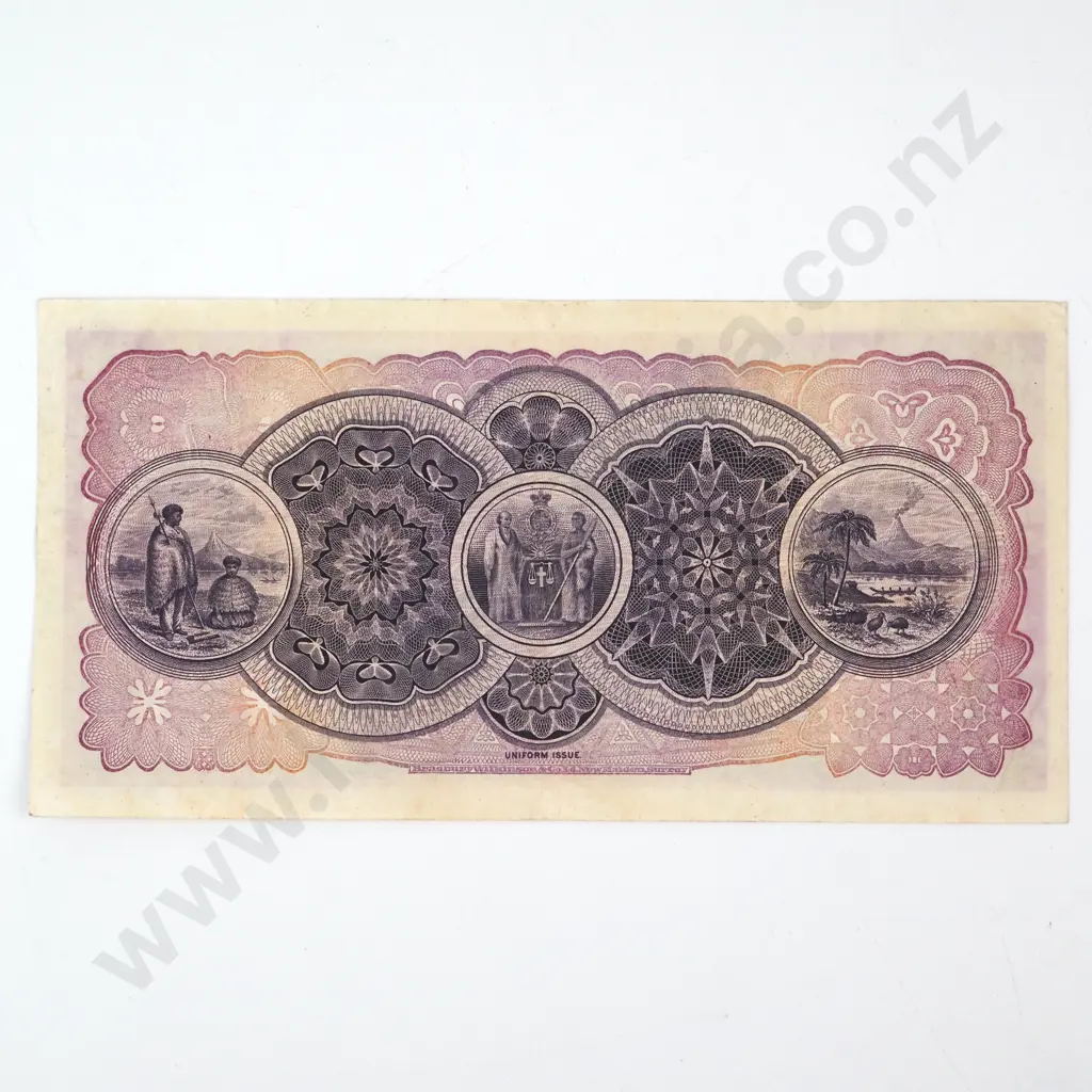 1929 Bank of New Zealand One Pound Image 1++