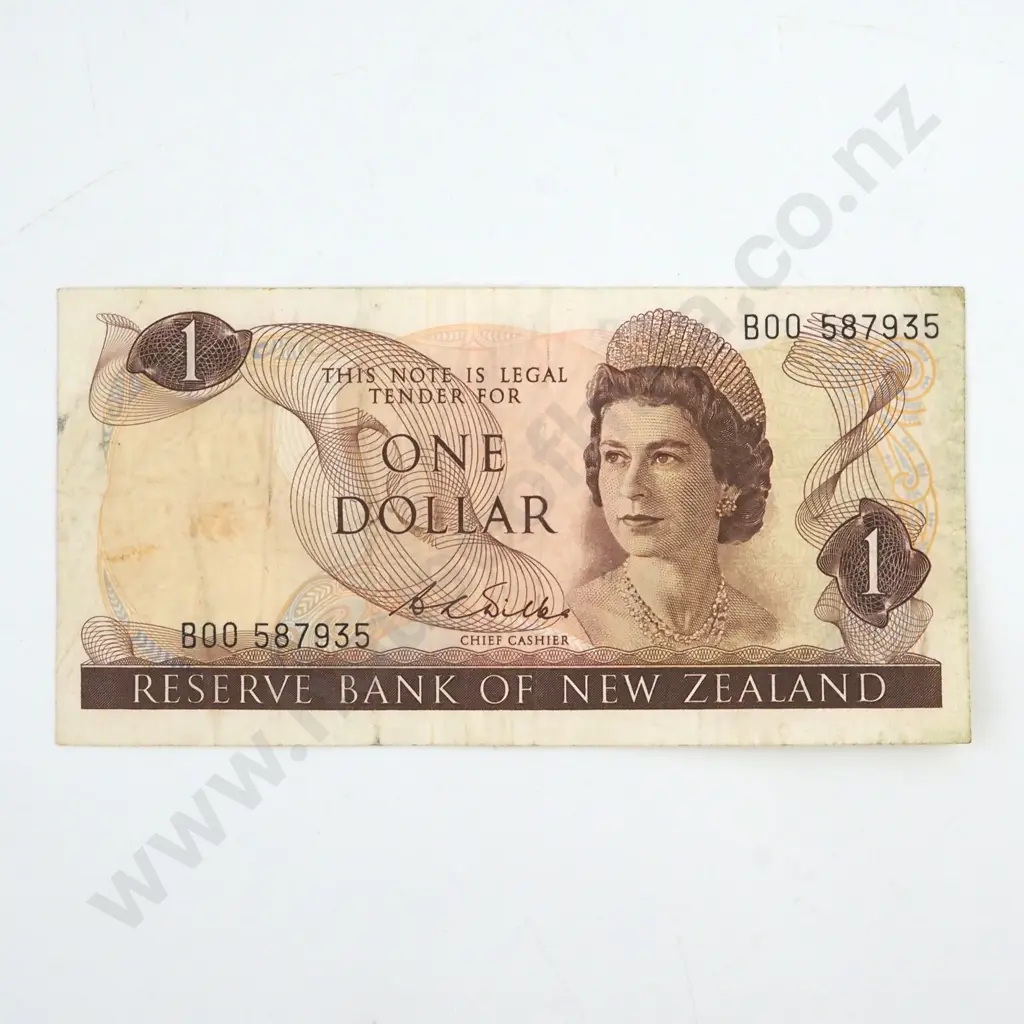 WILKS SIGNATURE, SERIAL B00 587935 ) ( FIRST PREFIX OF TYPE ), FINE, C.V. $125 Image 1++