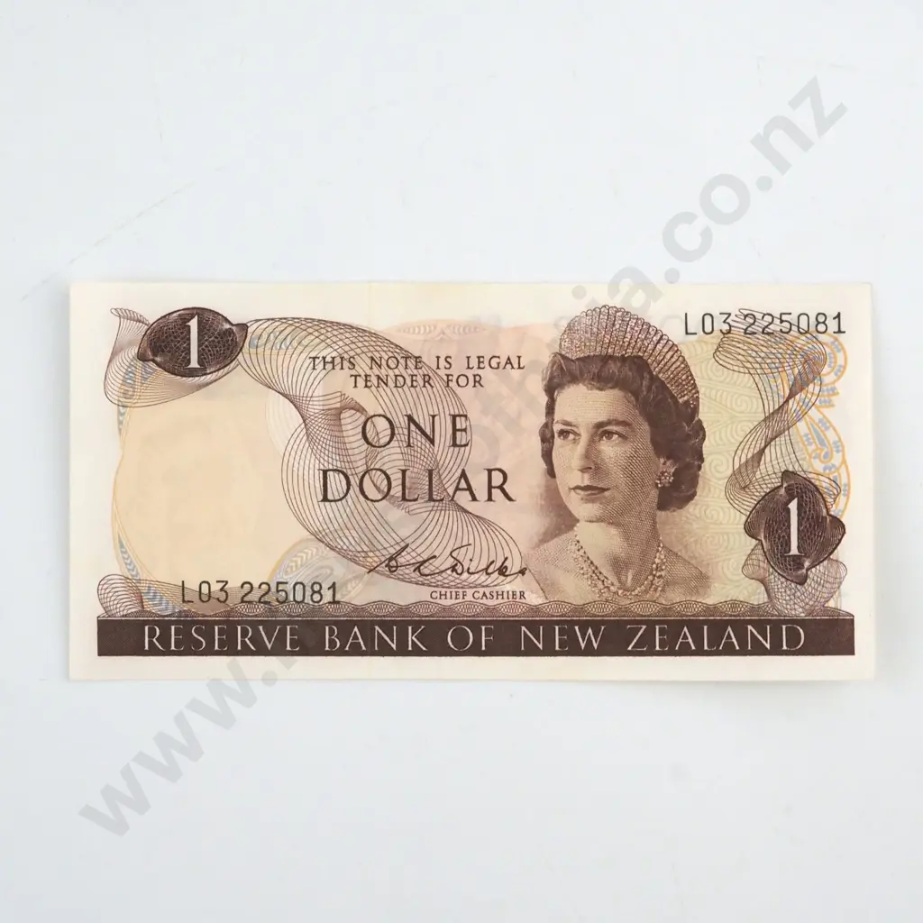 WILKS SIGNATURE, SERIAL L03 225081, ALMOST UNCIRCULATED, C.V. $70 Image 1++