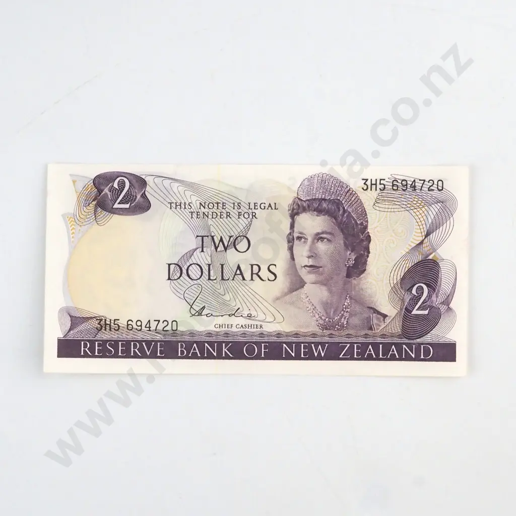 HARDIE TYPE 1 SIGNATURE, SERIAL 3H5 694720, UNCIRCULATED, C.V. $45 Image 1++