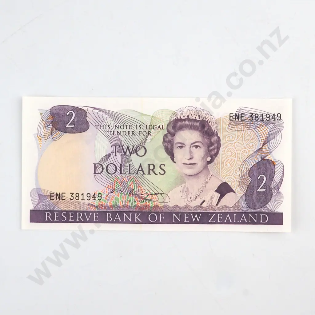 RUSSELL SIGNATURE, SERIAL ENE 381949 ( LAST PREFIX OF SIGNATURE ), UNCIRCULATED, C.V. $150 Image 1++