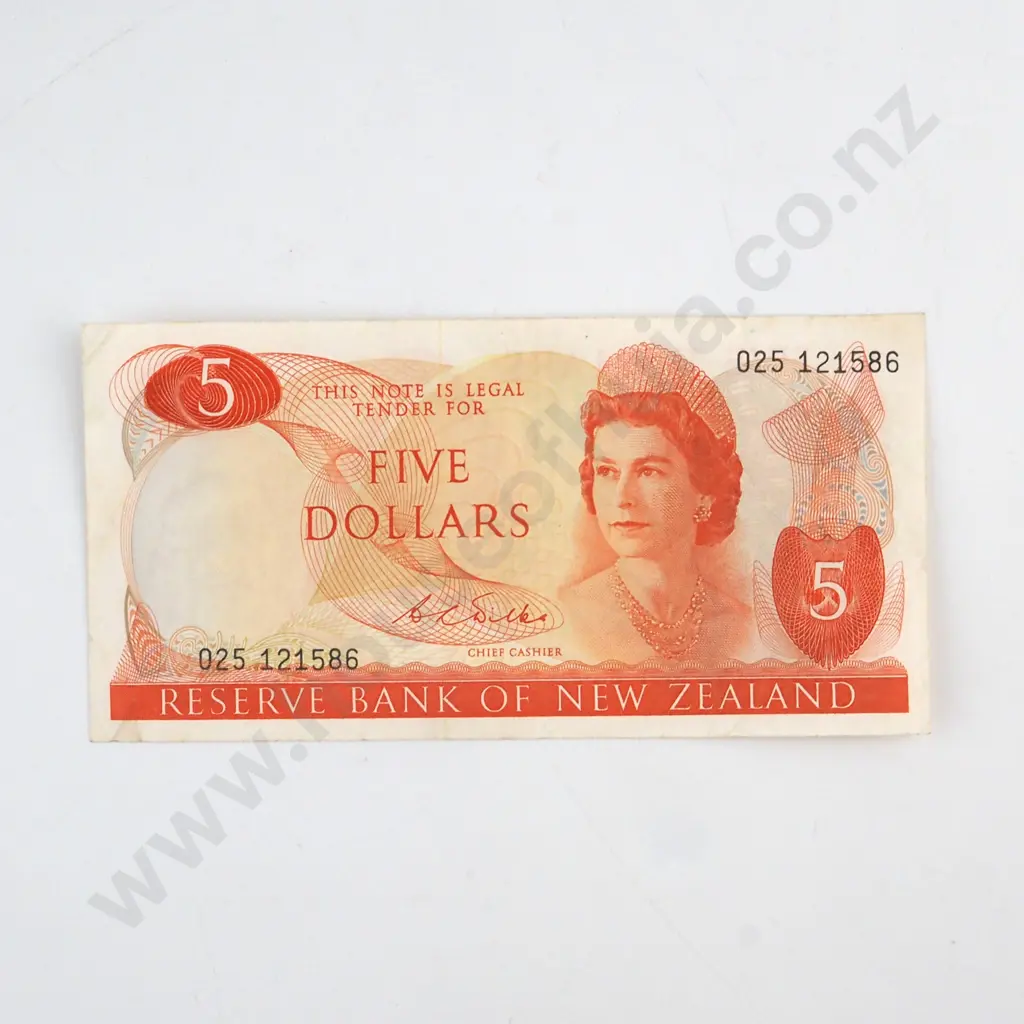 WILKS SIGNATURE, SERIAL 025 121586 ( FIRST PREFIX OF SIGNATURE ), FINE, C.V. $175 Image 1++