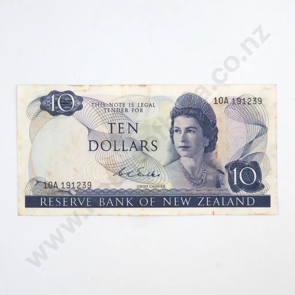 WILKS SIGNATURE, SERIAL 10A 191239 ( FIRST PREFIX OF TYPE ), FINE, C.V. $80 Image 1++