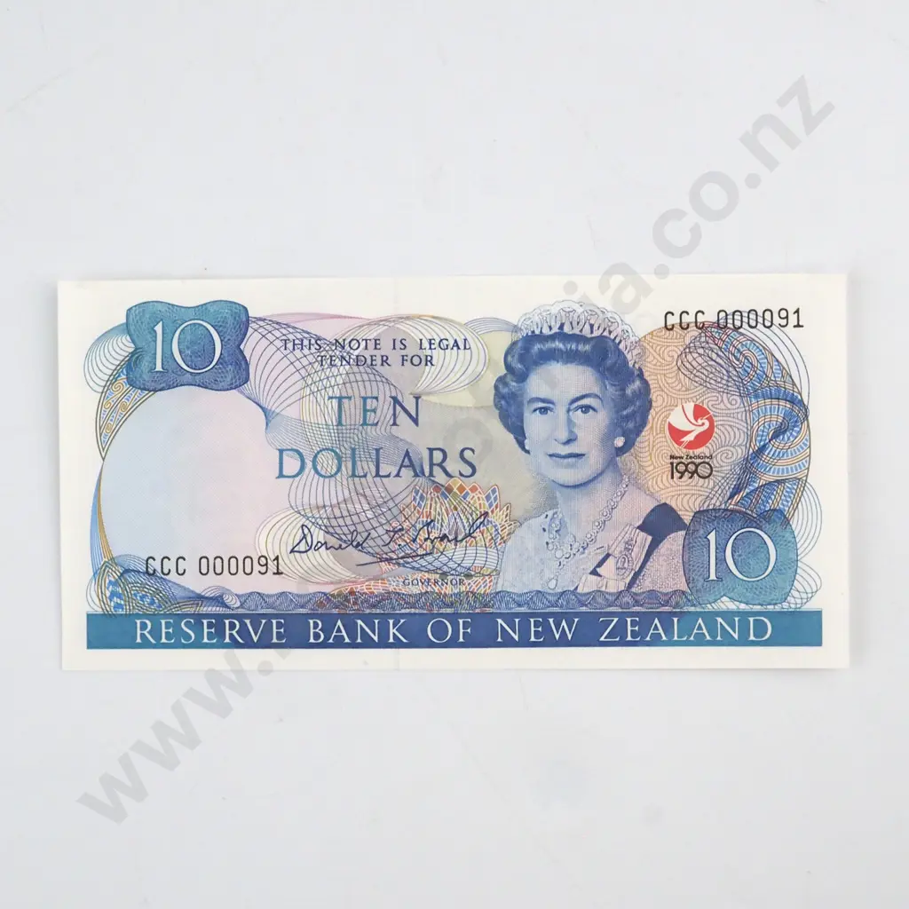 BRASH SIGNATURE 1990, SERIAL CCC 000091 ( LOW NUMBER  ), UNCIRCULATED, C.V. $150 Image 1++