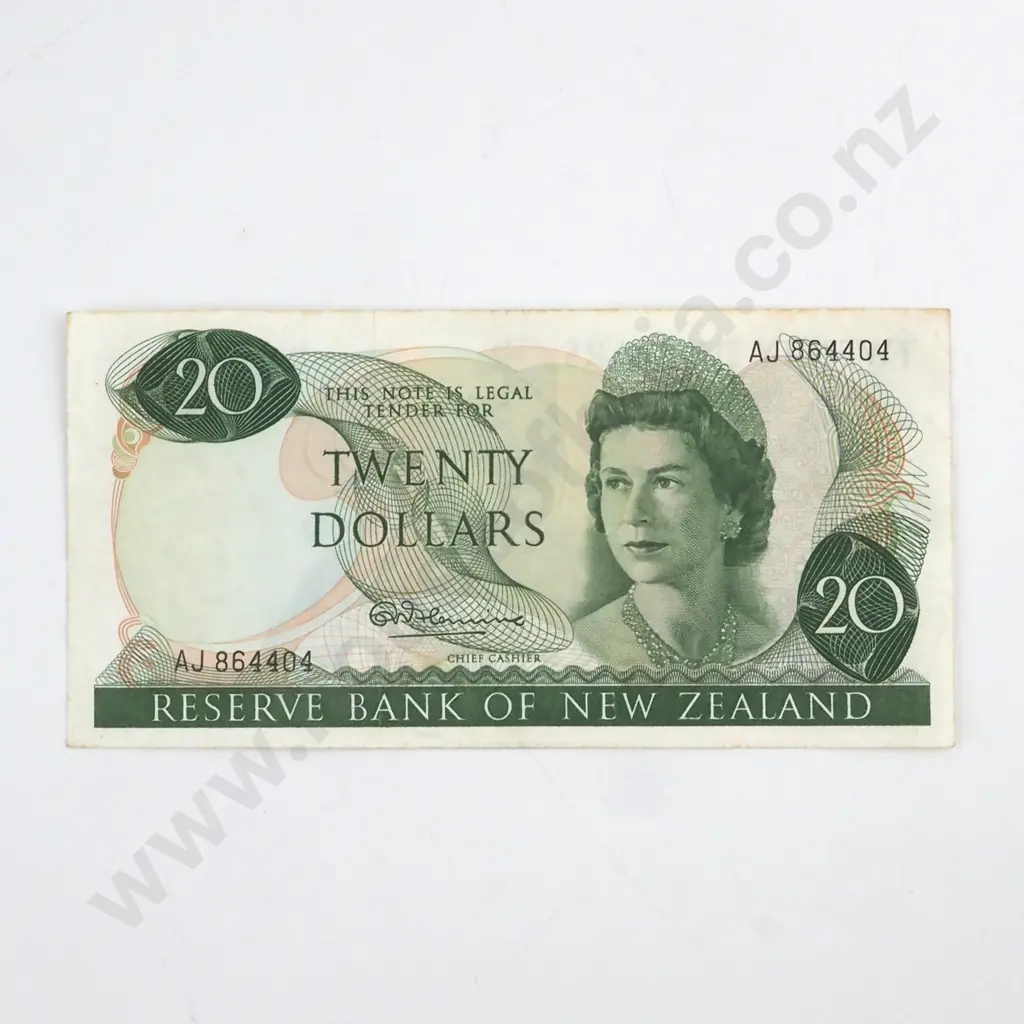 FLEMING SIGNATURE, SERIAL AJ 864404, FINE, C.V. $80 Image 1++