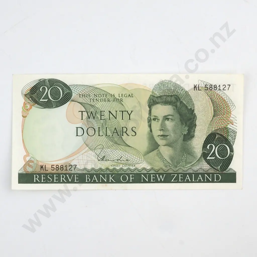 HARDIE TYPE 1 SIGNATURE, SERIAL KL 588127 ( LAST PREFIX OF TYPE ), ALMOST UNCIRCULATED, C.V. $400 Image 1++