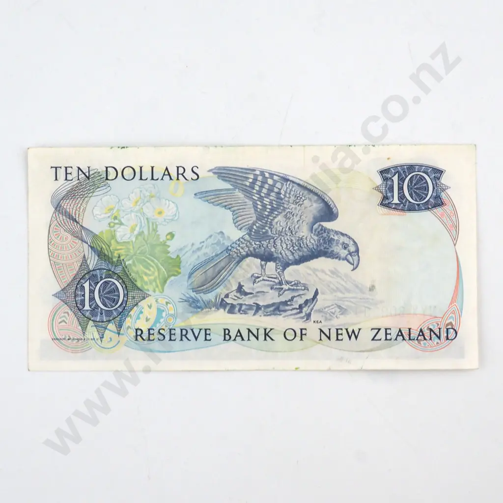 TEN DOLLARS BRASH TYPE I SIGNATURE, SERIAL NYX 800000 ( LAST PREFIX OF TYPE ) ( NEAR SOLID NUMBER ), VERY FINE Image 1++