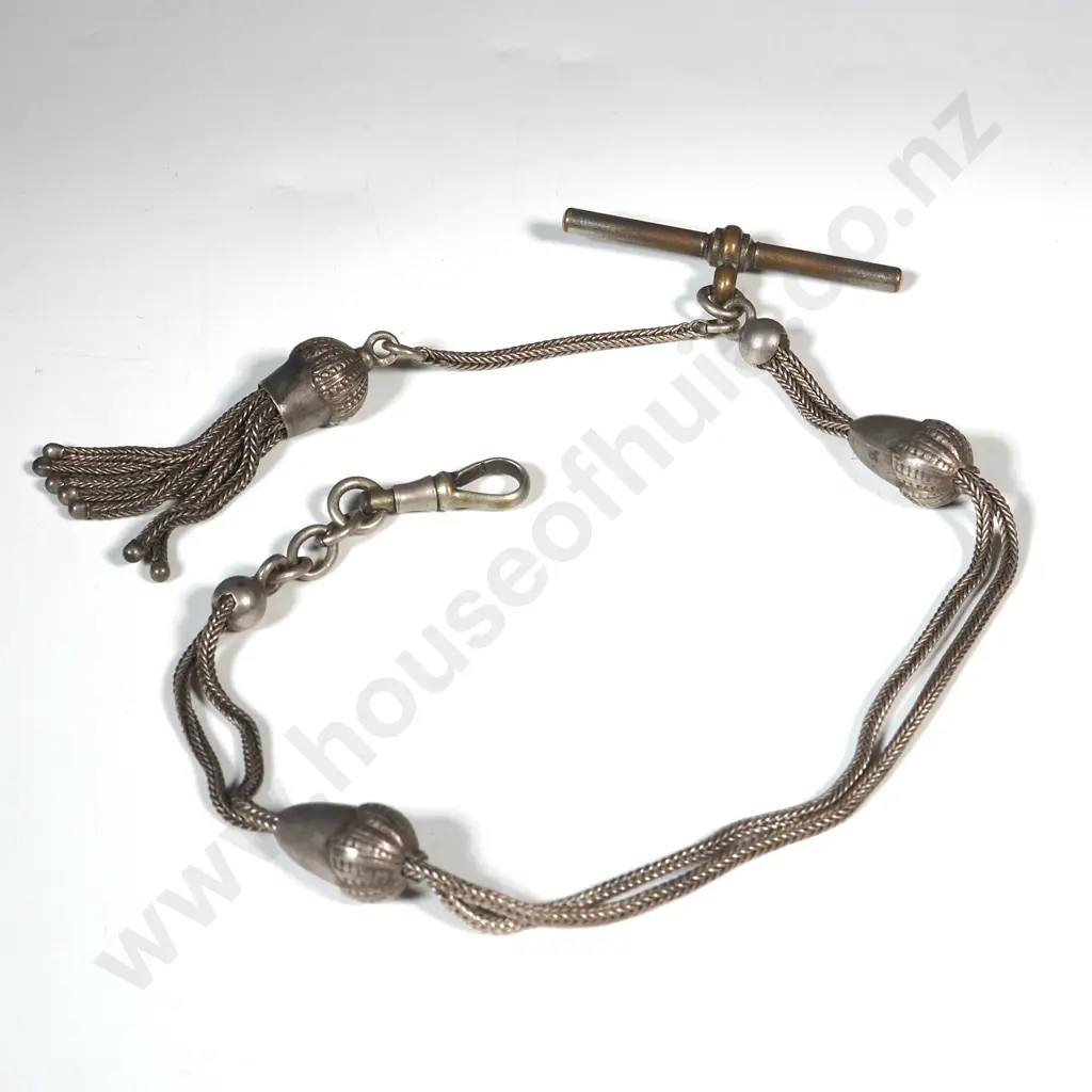 White Metal Albertina w Acorn Embellishments Image 1++