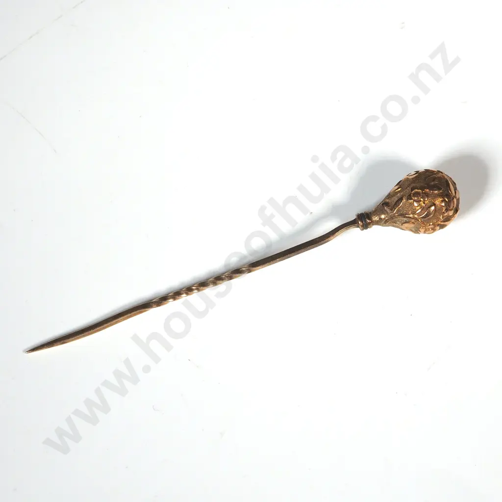 9ct Gold Balloon Topped Stick Pin Image 1++