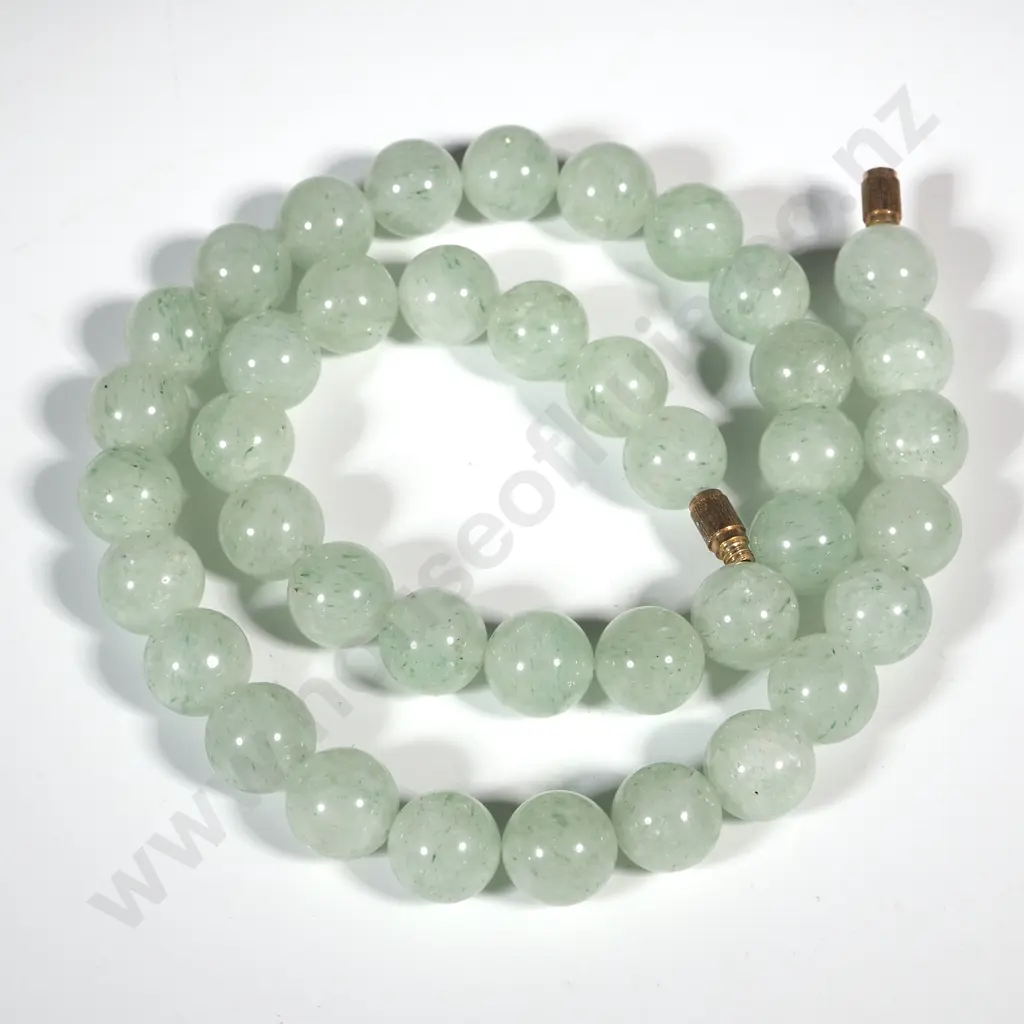 String of Jade Beads Image 1++