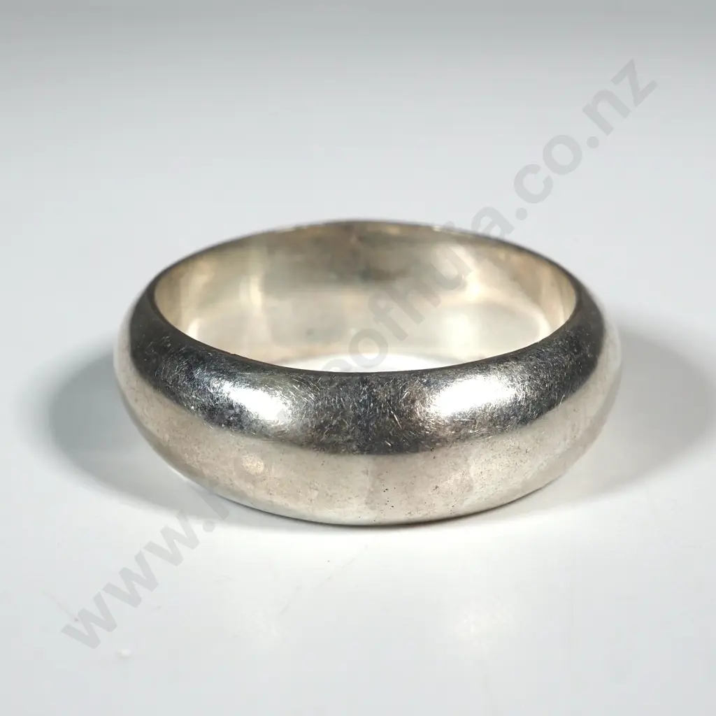 Two Sterling Silver Wedding Bands Image 1++