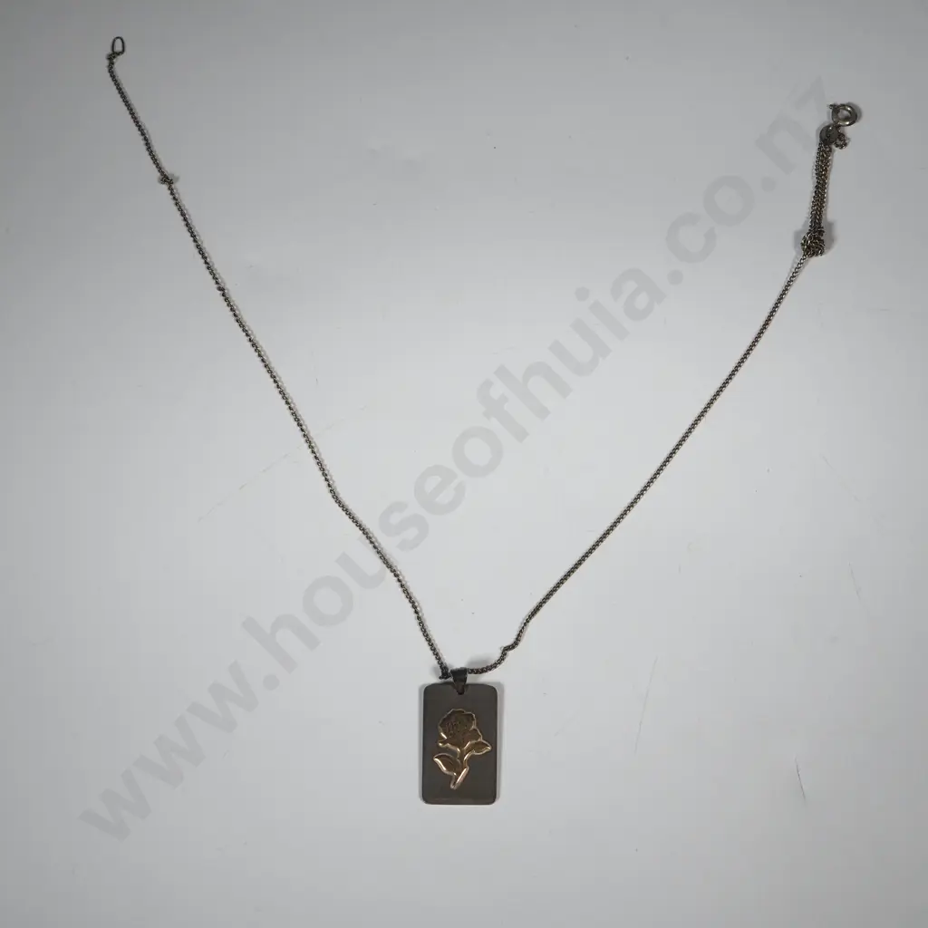 Sterling Silver Pendant Necklace Image 1++