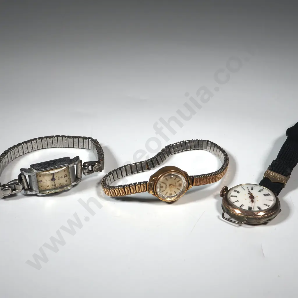 Three Vintage Ladies Wristwatches. One Tudor & One Unicorn  Image 1++